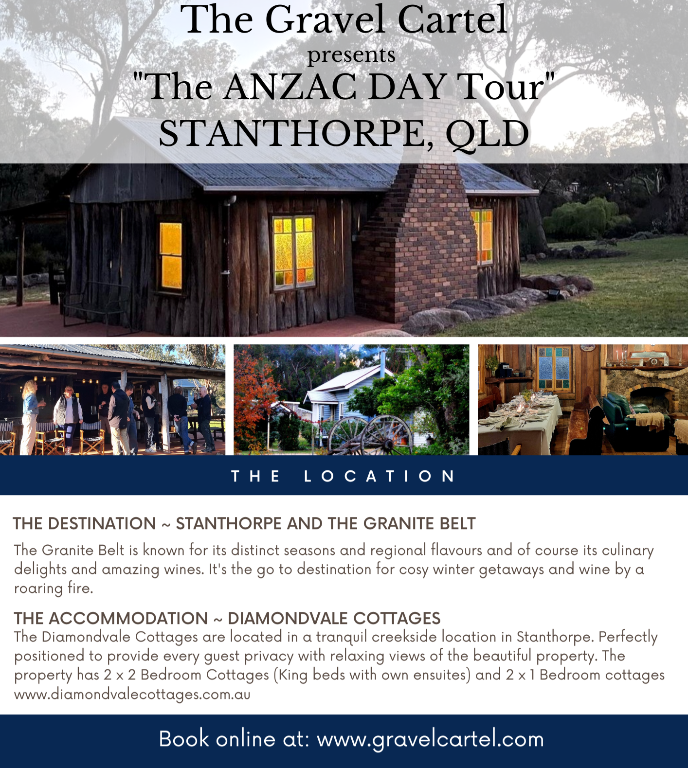 ANZAC Day Tour 2025 - Stanthorpe